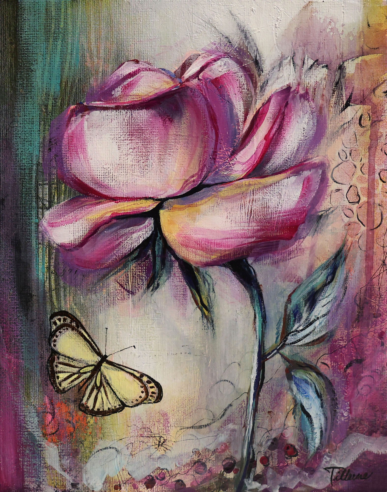 Floral Butterfly