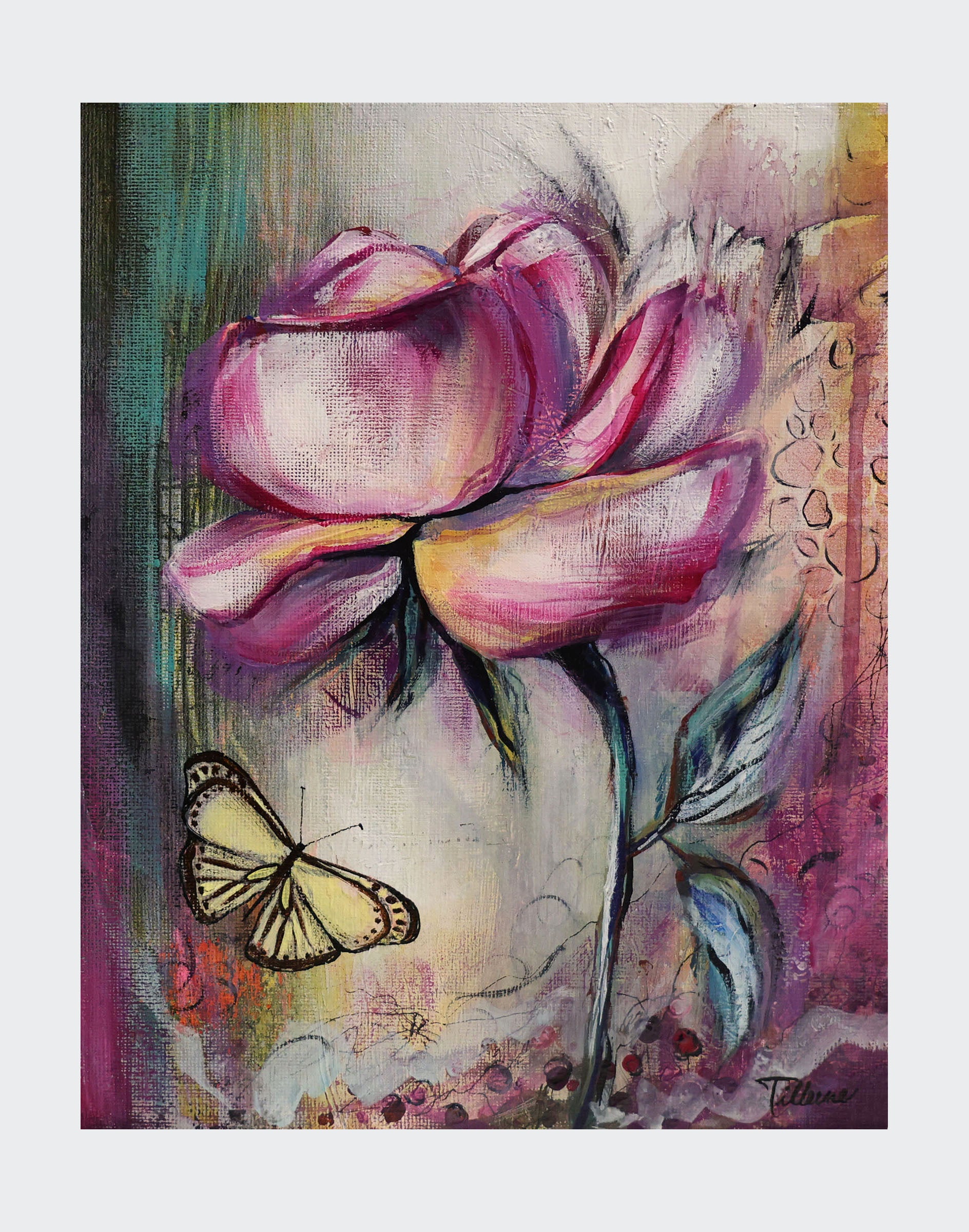 Floral Butterfly