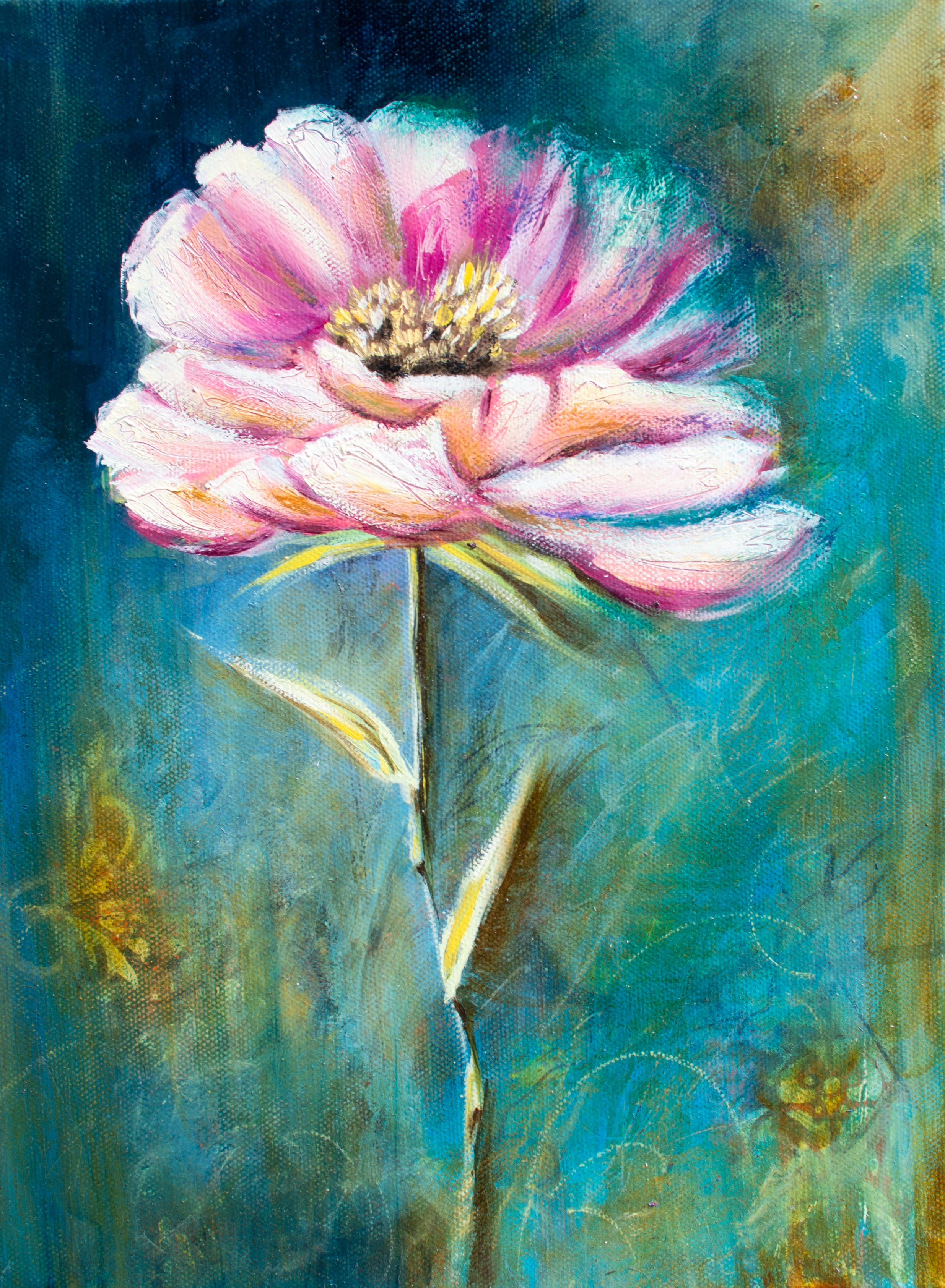 Teal Bloom