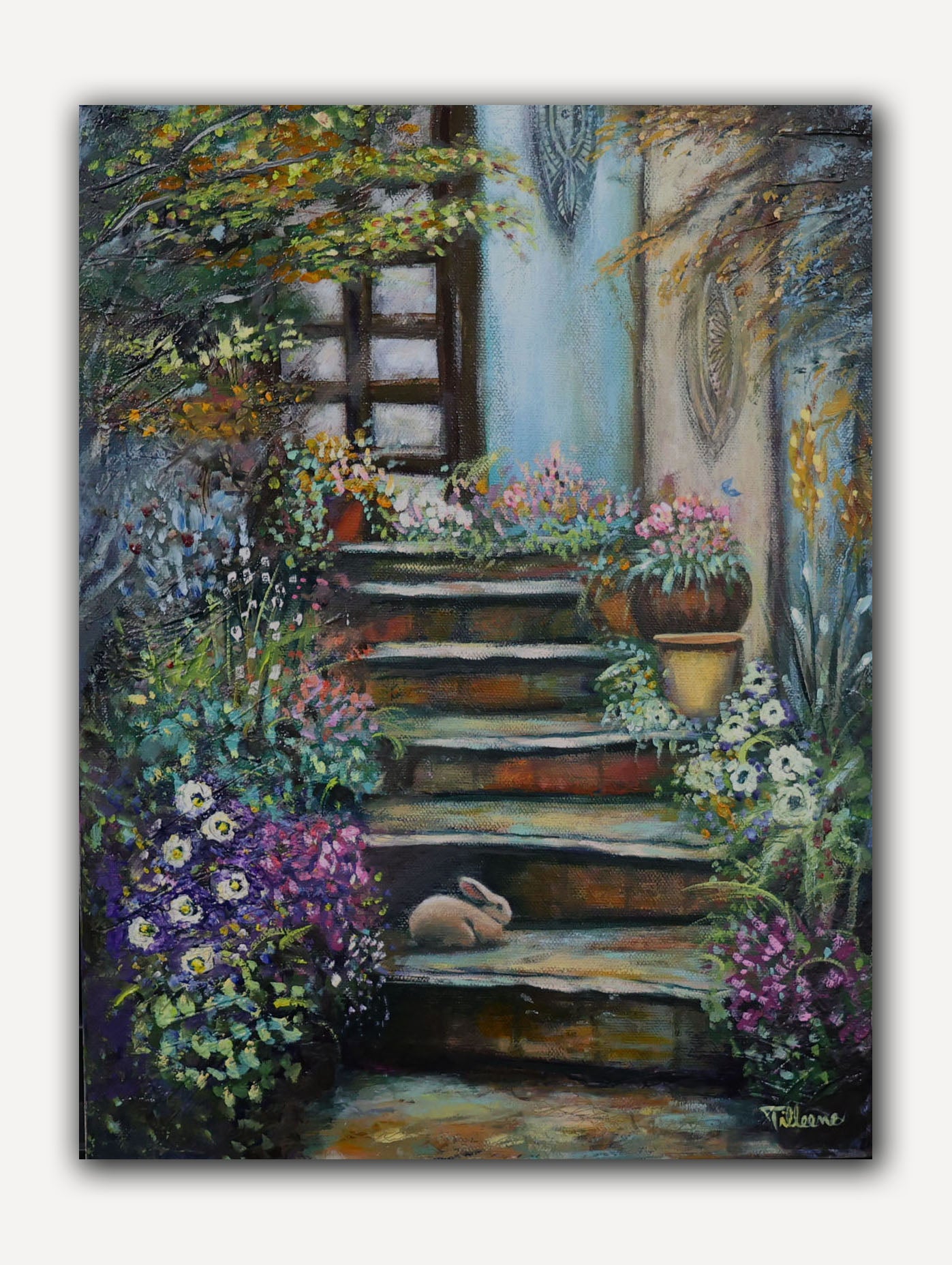 "Winslow's Safe Place" 12 x 16 oil