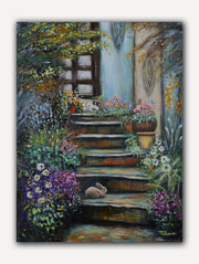 "Winslow's Safe Place" 12 x 16 oil